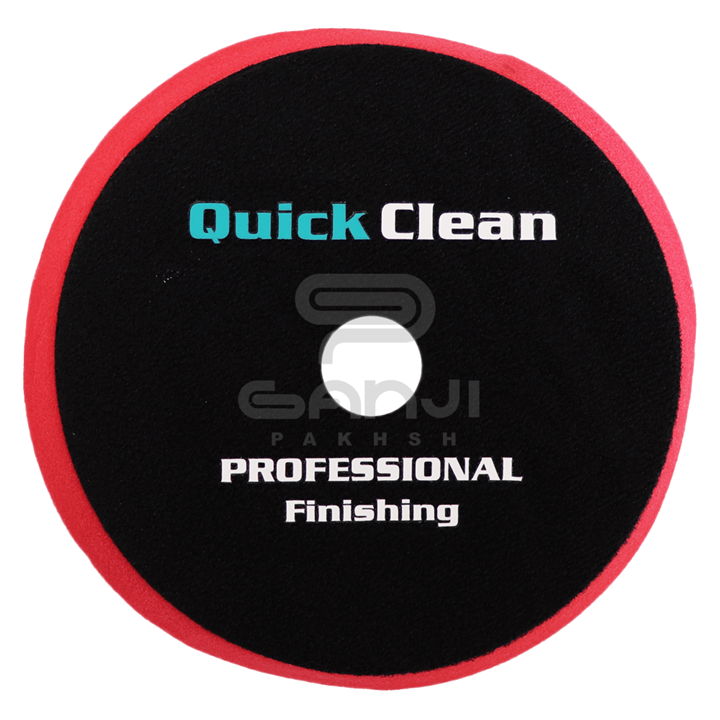 پد پولیش اسفنجی نرم 145 میلی متری کوییک کلین مخصوص دستگاه پولیشر اوربیتال Quick Clean Finishing Polish Pad 145 mm